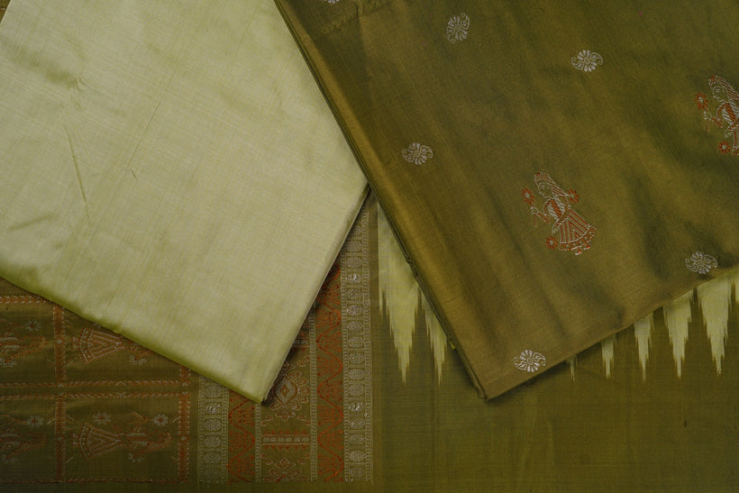 Bomkai weave detail