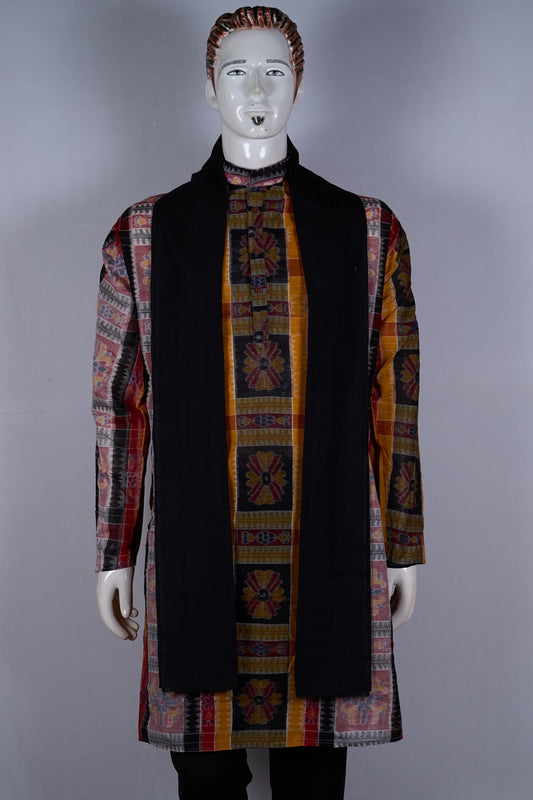 Multi-Color Sambalpuri Cotton kurta — view 2 of 5