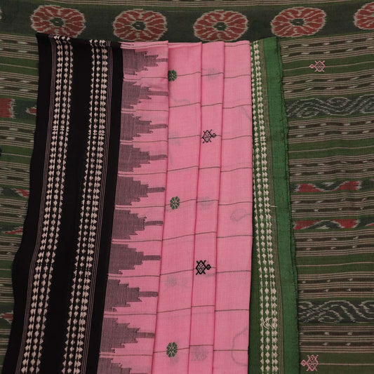 Handloom Sambalpuri Cotton Ikkat Saree