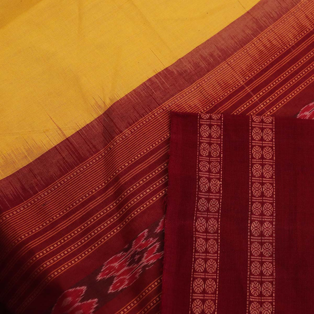 ହ୍ୟାଣ୍ଡଲୁମ୍ ସମ୍ବଲପୁରୀ କଟନ୍ ଇକକେଟ୍ ସାରି |
