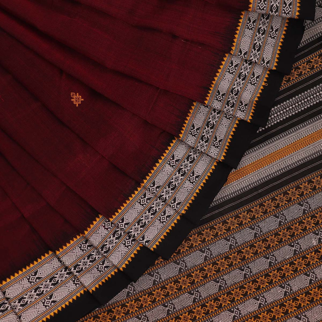 ହ୍ୟାଣ୍ଡଲୁମ୍ ସମ୍ବଲପୁରୀ କଟନ୍ ଇକକେଟ୍ ସାରି |