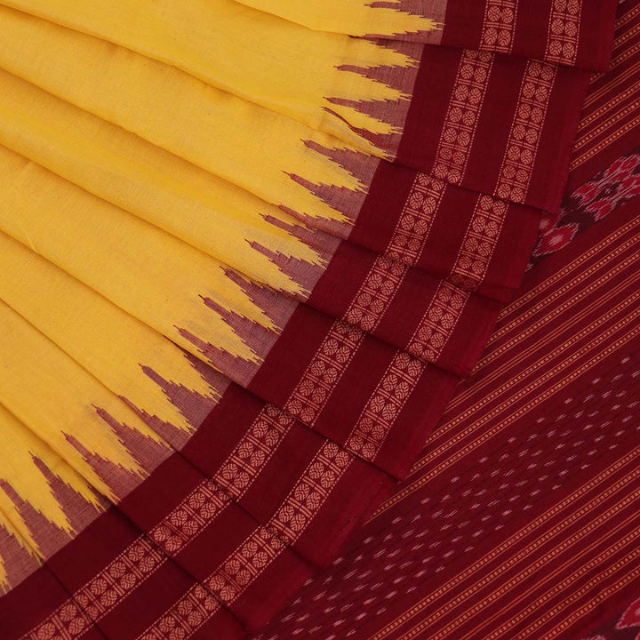 ହ୍ୟାଣ୍ଡଲୁମ୍ ସମ୍ବଲପୁରୀ କଟନ୍ ଇକକେଟ୍ ସାରି |