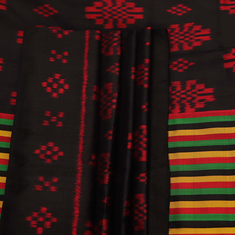 Khandua weave detail
