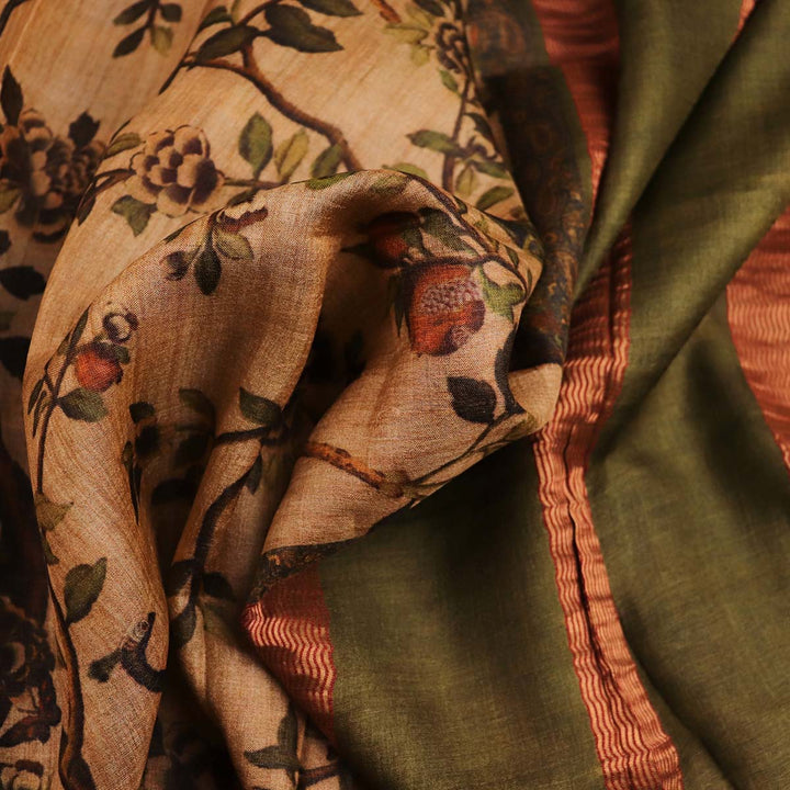Handloom Sambalpuri Tusser Saree