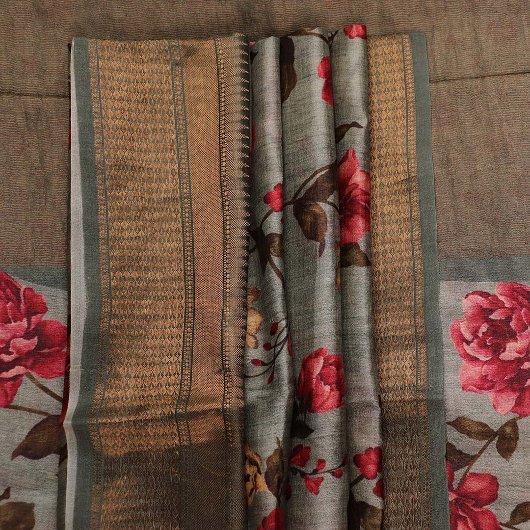 Handloom Sambalpuri Tusser Saree