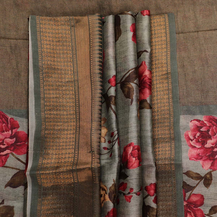 Handloom Sambalpuri Tusser Saree
