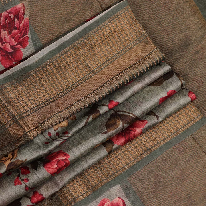 Handloom Sambalpuri Tusser Saree