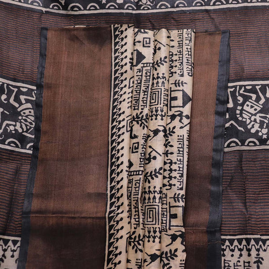ହ୍ୟାଣ୍ଡଲୁମ୍ ସମ୍ବଲପୁରୀ ଟସର୍ ସାରି |