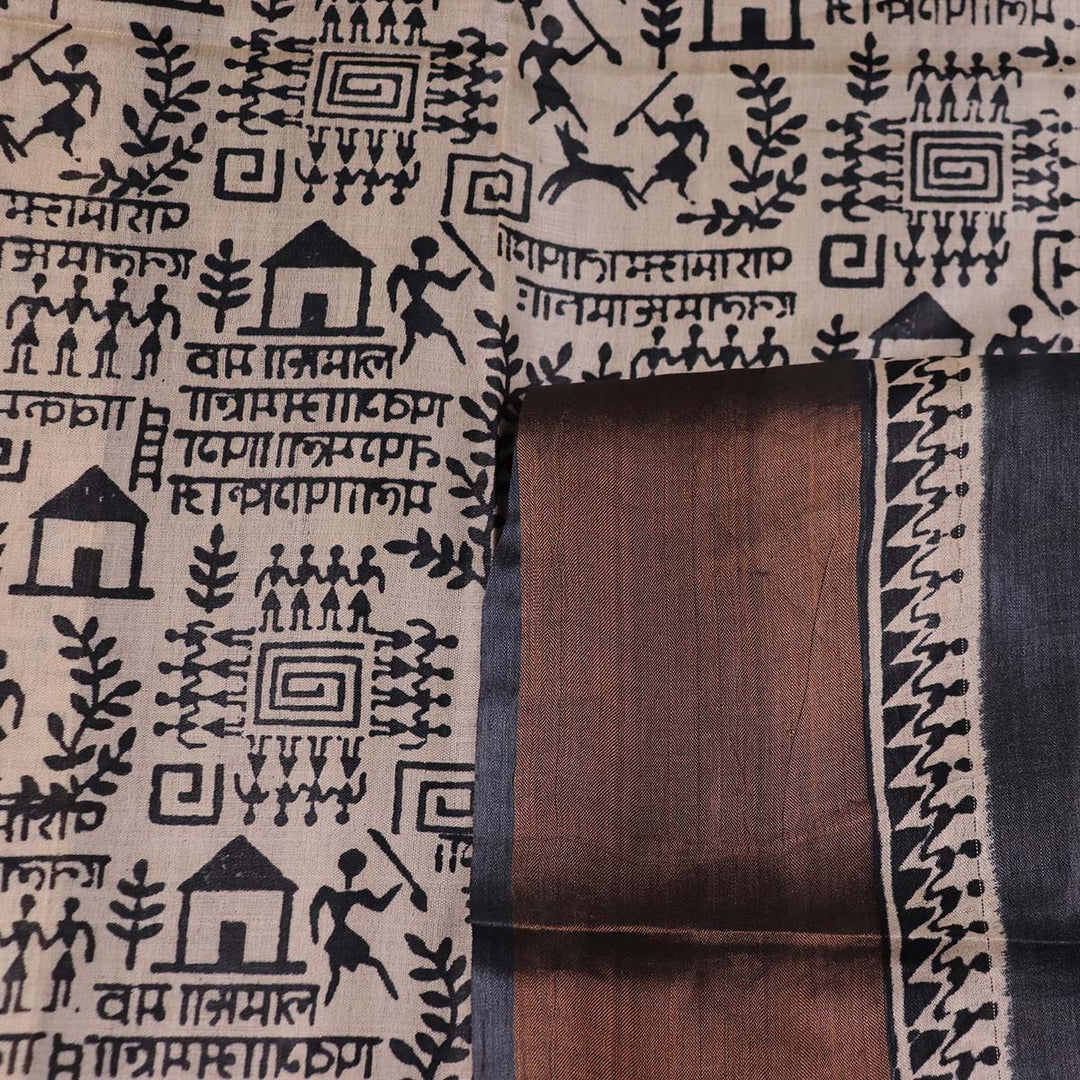 Handloom Sambalpuri Tusser Saree