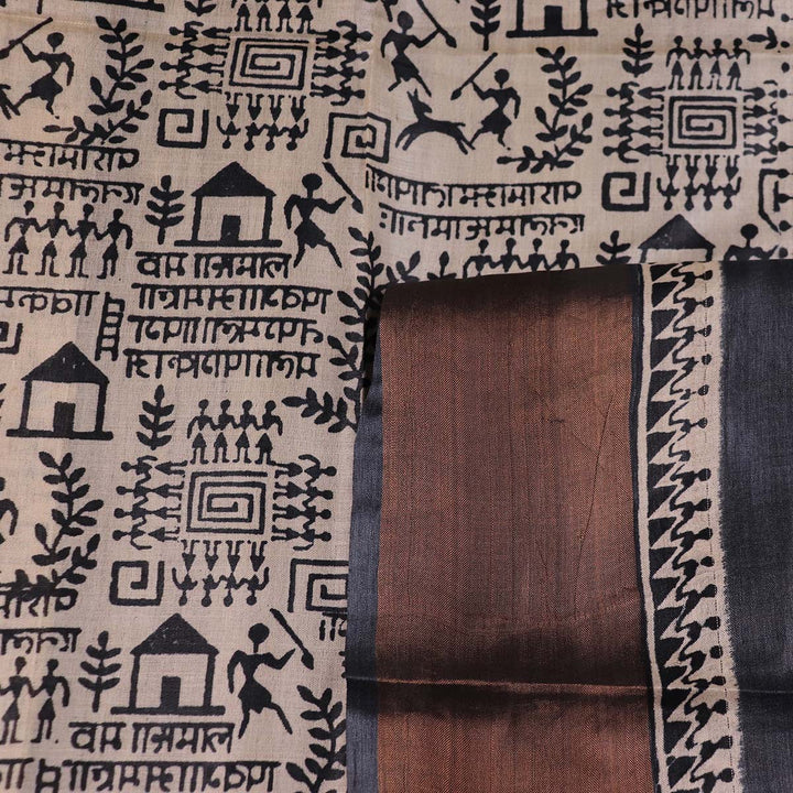 Handloom Sambalpuri Tusser Saree