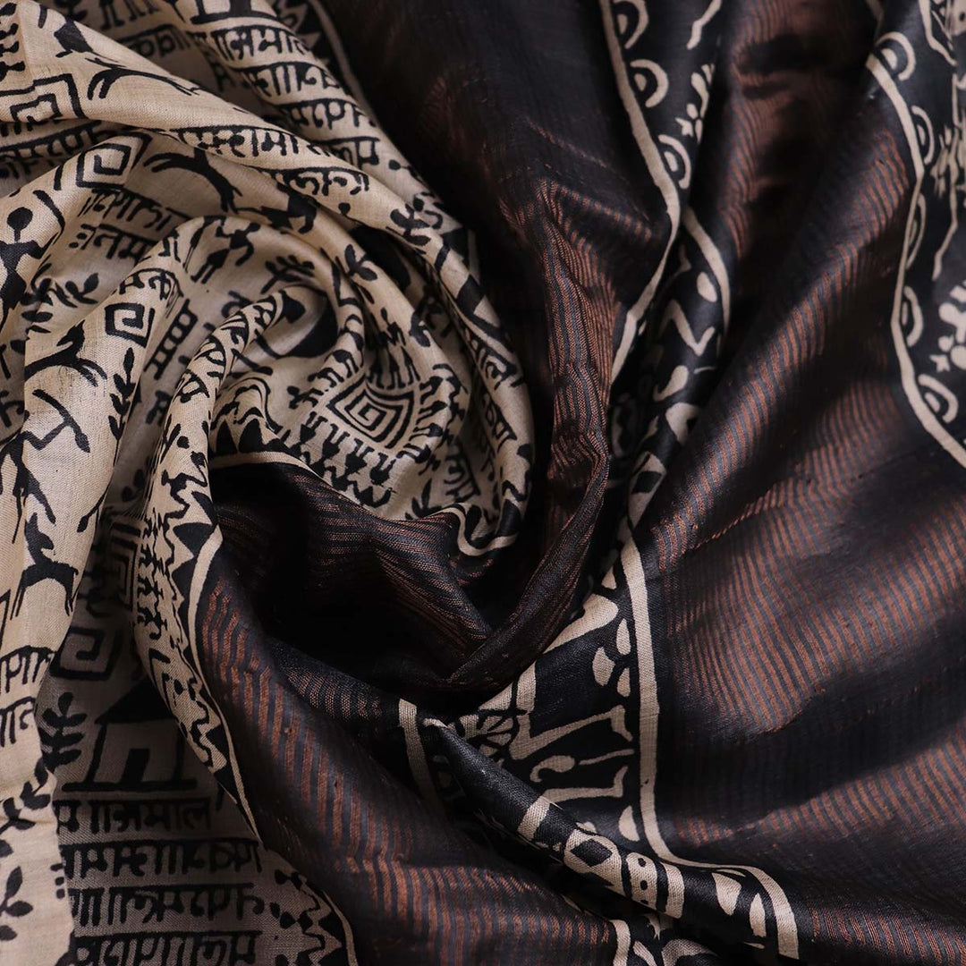 Handloom Sambalpuri Tusser Saree