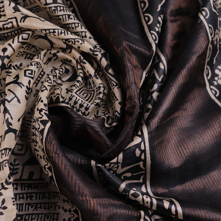 Handloom Sambalpuri Tusser Saree