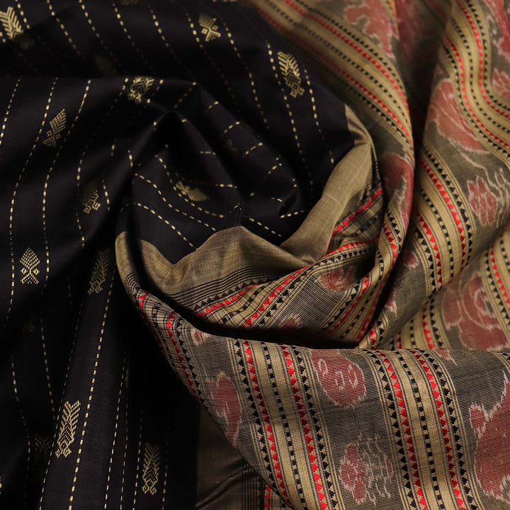 Handloom Sambalpuri Tusser Saree