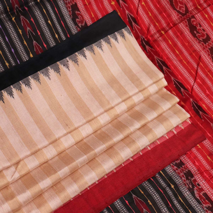 Handloom Sambalpuri Tusser Saree