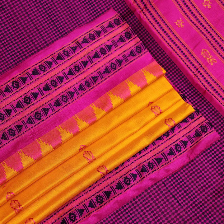 Handloom Sambalpuri Tusser Saree