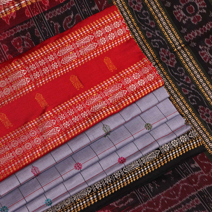 Handloom Sambalpuri Tusser Saree