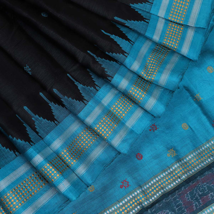 Handloom Sambalpuri Tusser Saree