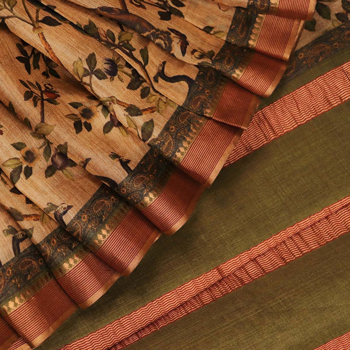 Handloom Sambalpuri Tusser Saree