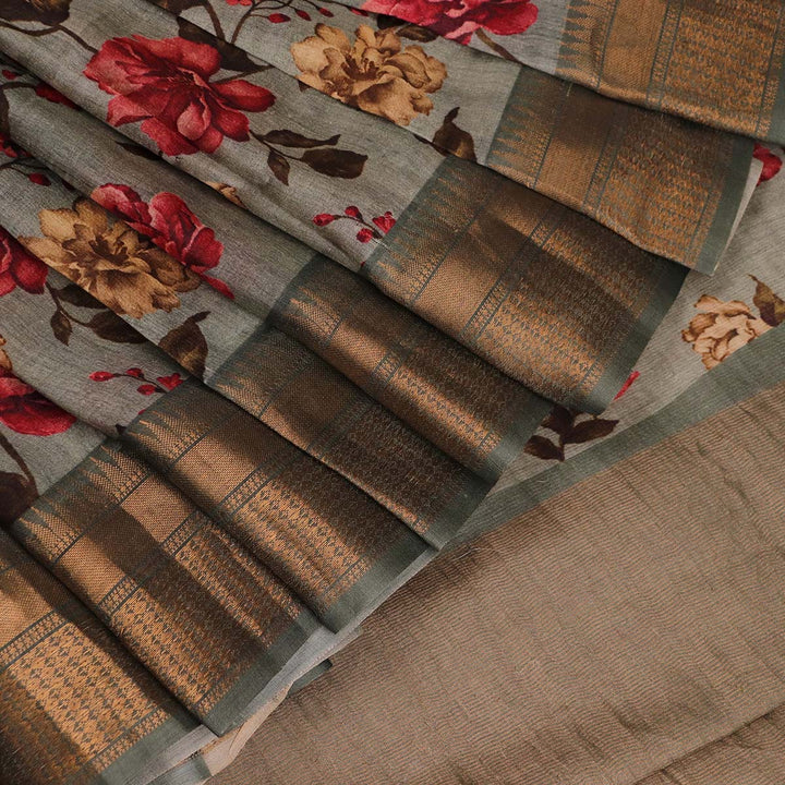 Handloom Sambalpuri Tusser Saree