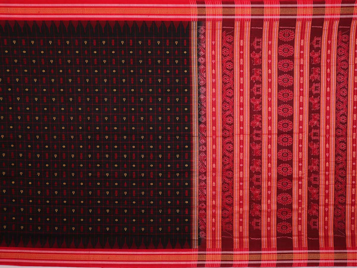 Handloom Sambalpuri Cotton Ikkat  Saree