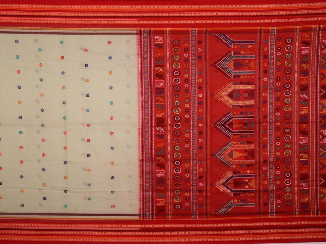 Handloom Dolabedi Cotton Ikat Saree