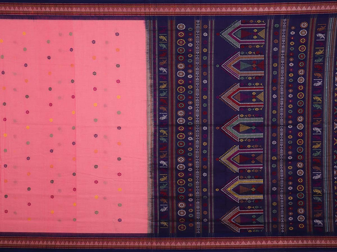 Handloom Dolabedi Cotton Ikat Saree