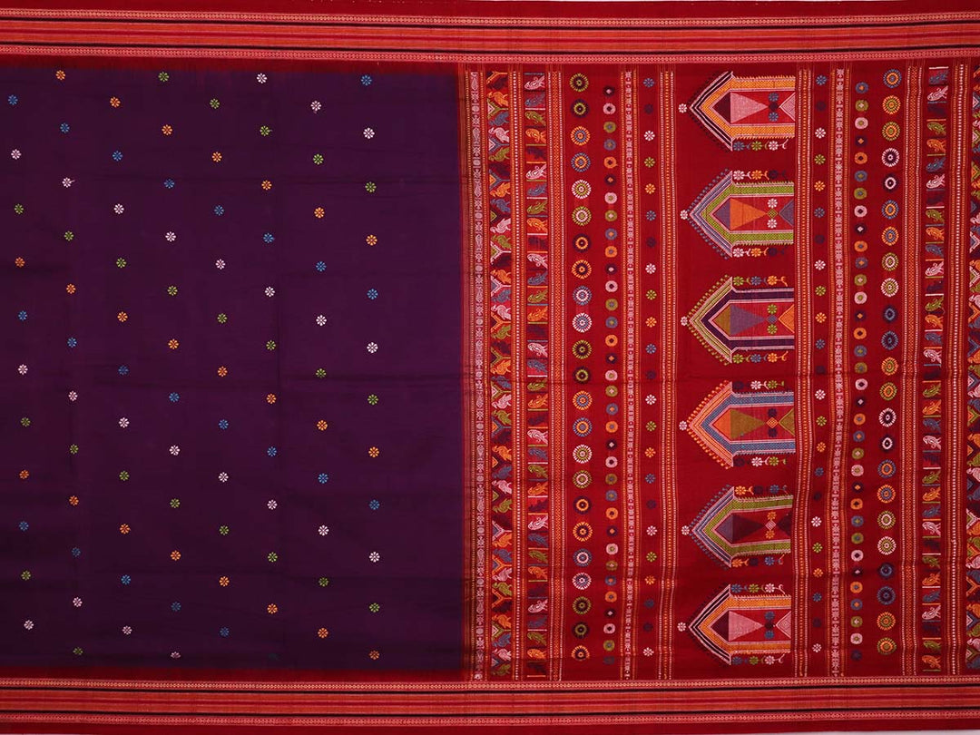 Handloom Dolabedi Cotton Ikat Saree