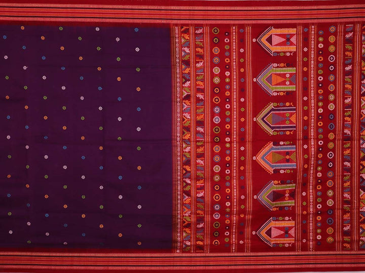 Handloom Dolabedi Cotton Ikat Saree