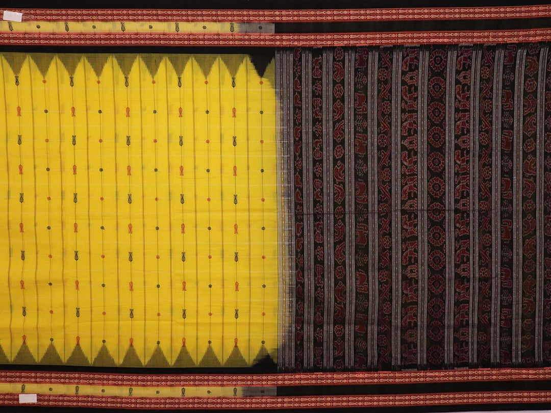 Handloom Sambalpuri Cotton Ikkat  Saree
