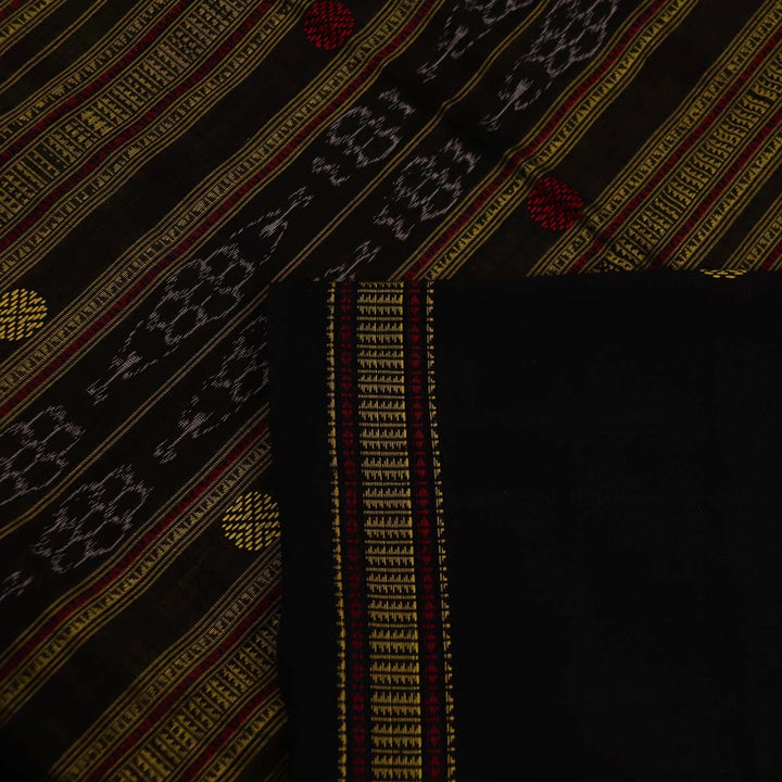 Handloom Sambalpuri Cotton Ikkat  Saree