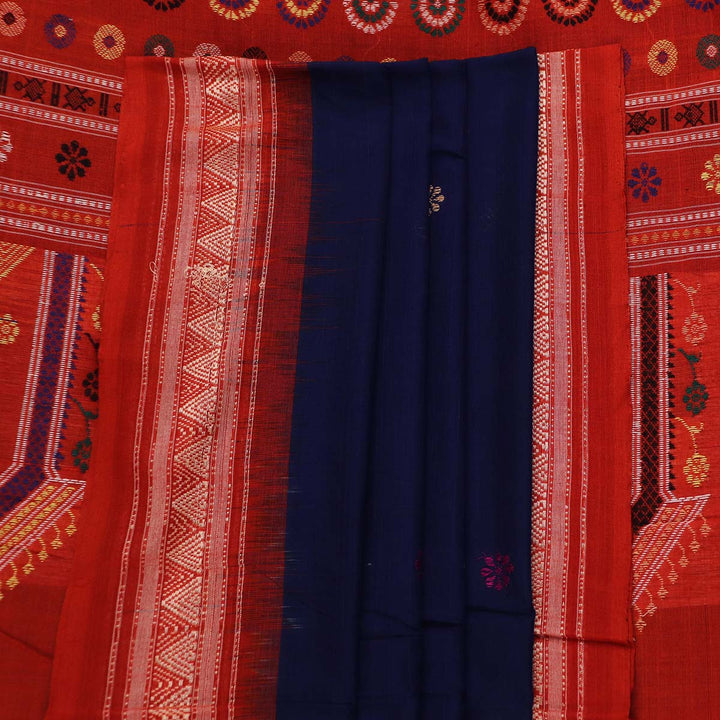 Handloom Dolabedi Cotton Ikat Saree