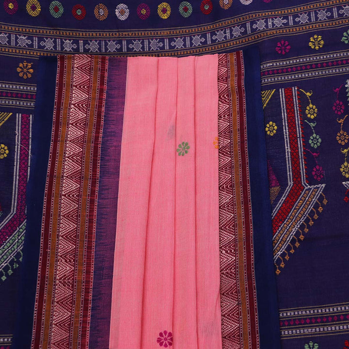 Handloom Dolabedi Cotton Ikat Saree