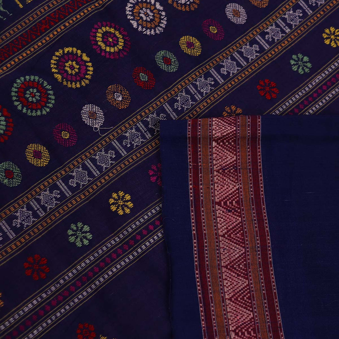 Handloom Dolabedi Cotton Ikat Saree
