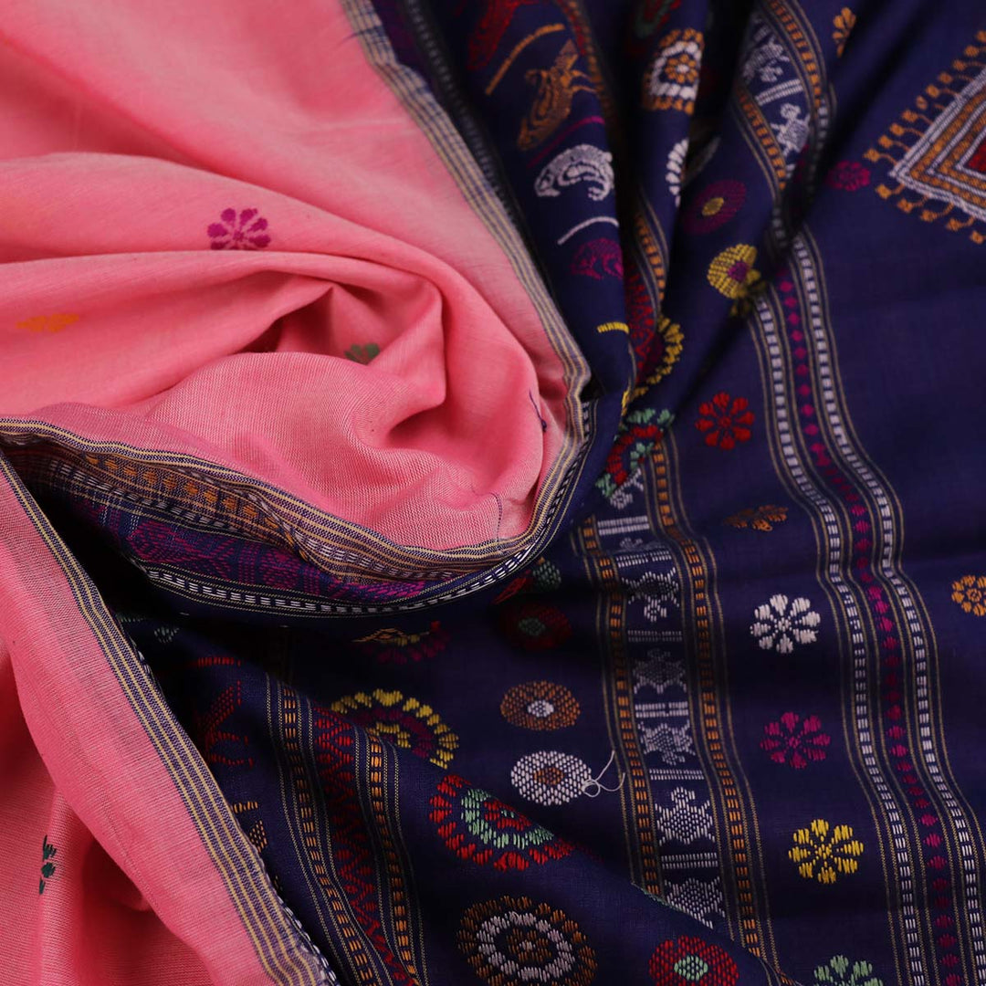 Handloom Dolabedi Cotton Ikat Saree