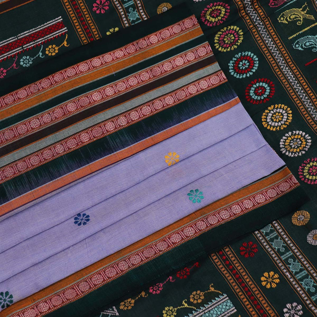 Handloom Dolabedi Cotton Ikat Saree