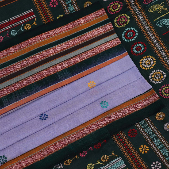 Handloom Dolabedi Cotton Ikat Saree