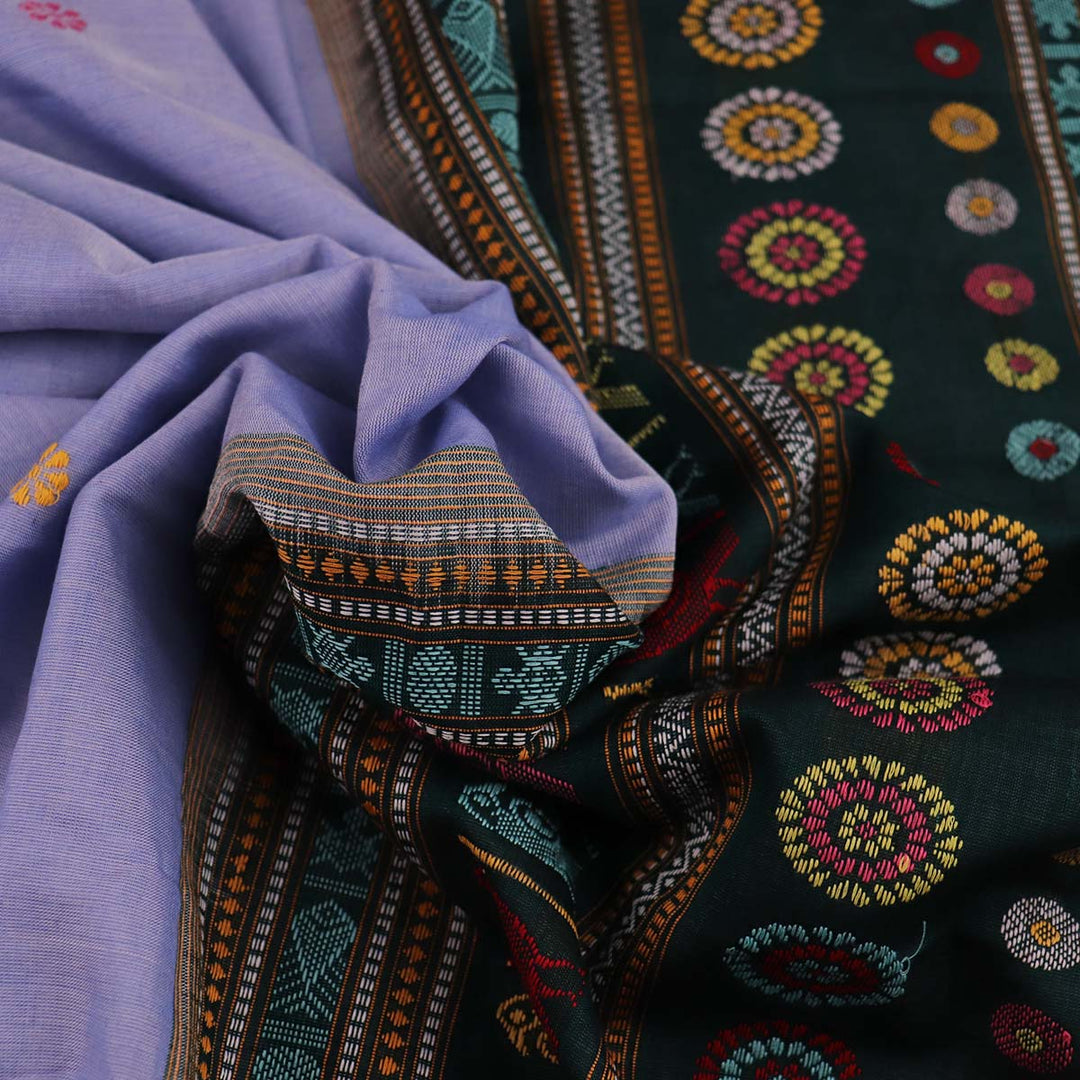 Handloom Dolabedi Cotton Ikat Saree