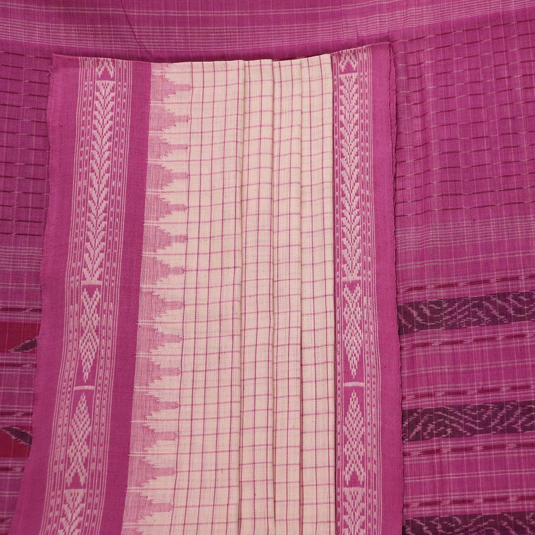 Handloom Sambalpuri Cotton Ikkat  Saree