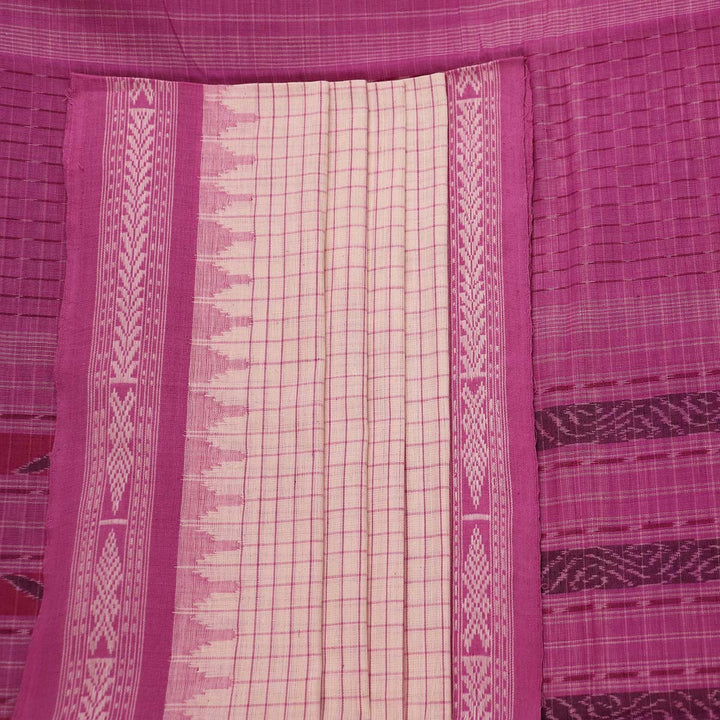 Handloom Sambalpuri Cotton Ikkat  Saree