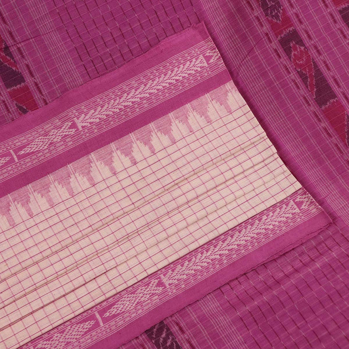 Handloom Sambalpuri Cotton Ikkat  Saree