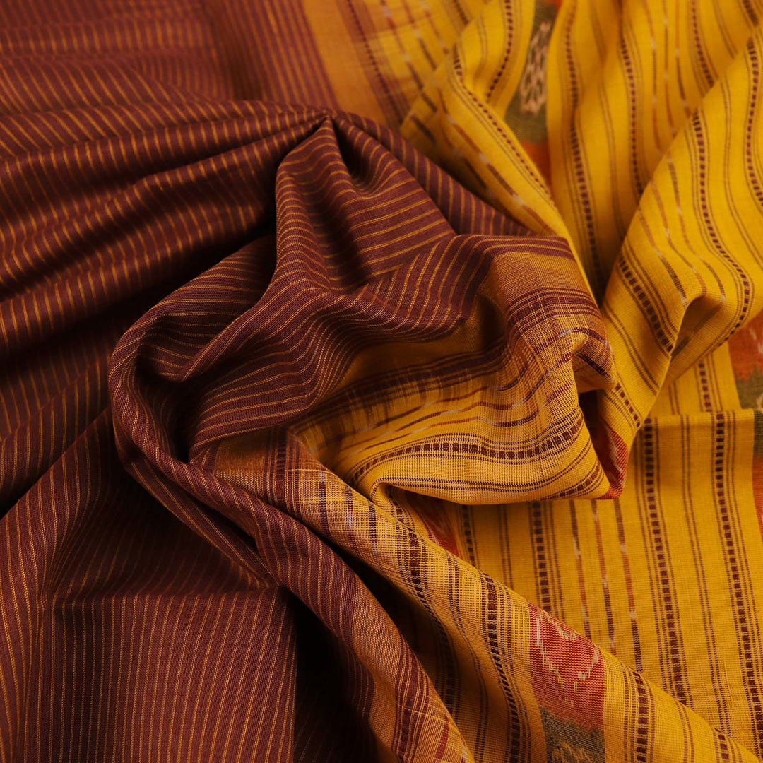 Handloom Sambalpuri Cotton Ikkat  Saree