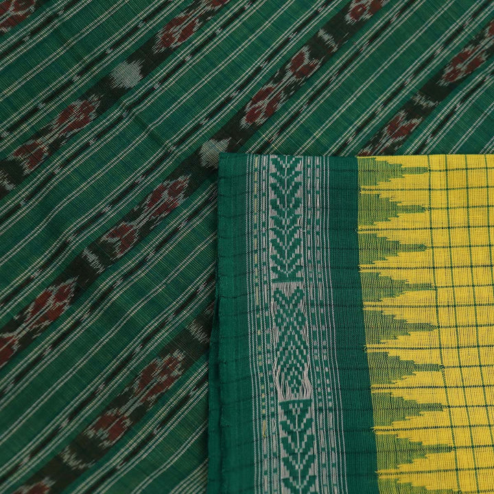 Handloom Sambalpuri Cotton Ikkat  Saree