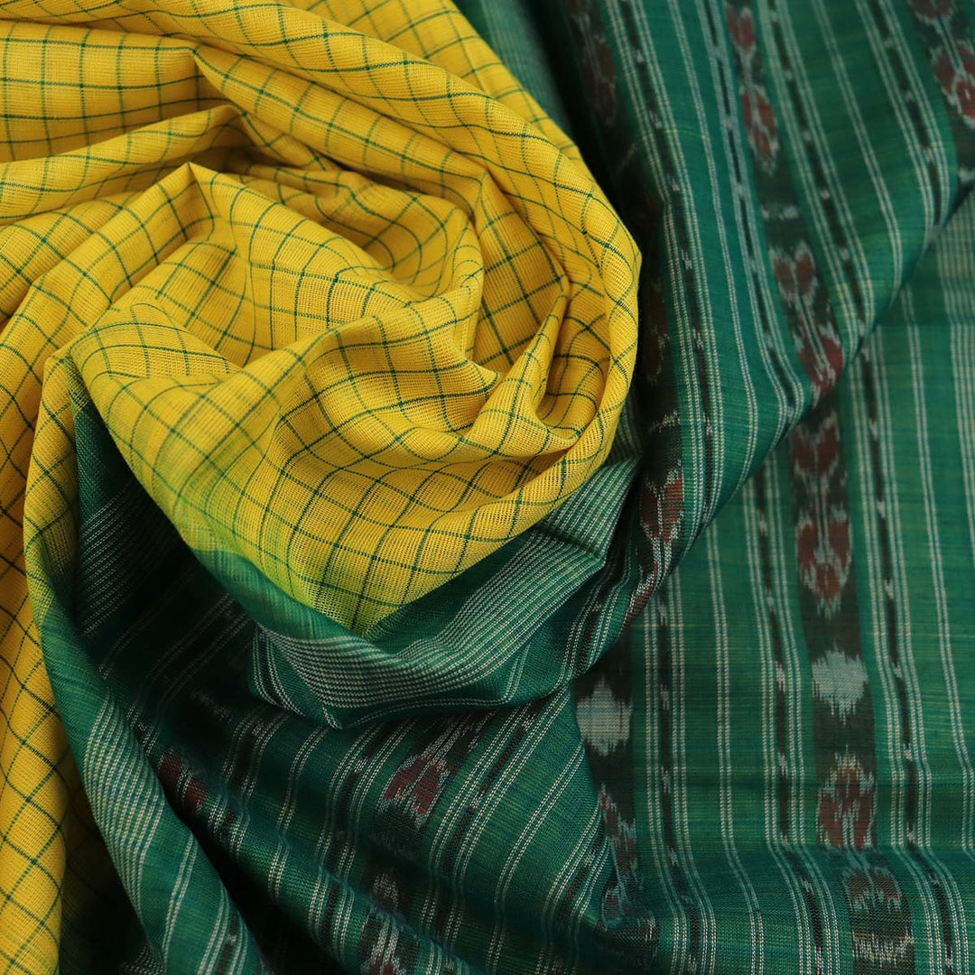 Handloom Sambalpuri Cotton Ikkat  Saree