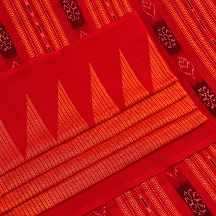 Handloom Sambalpuri Cotton Ikkat  Saree
