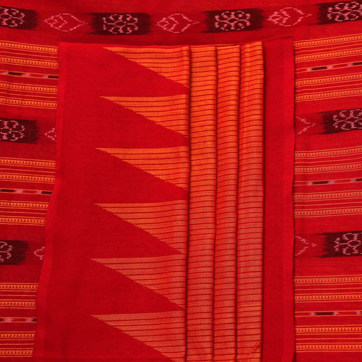 Handloom Sambalpuri Cotton Ikkat  Saree