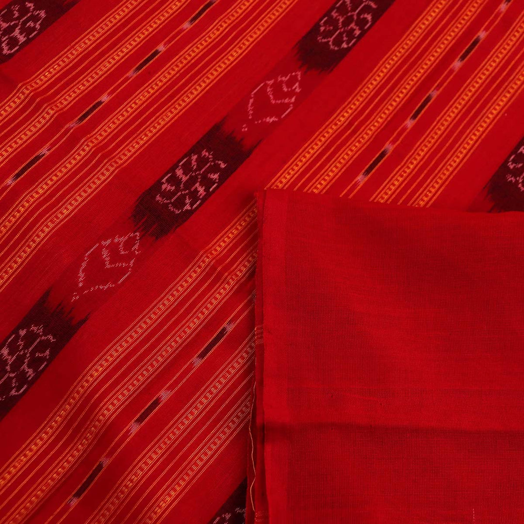 Handloom Sambalpuri Cotton Ikkat  Saree