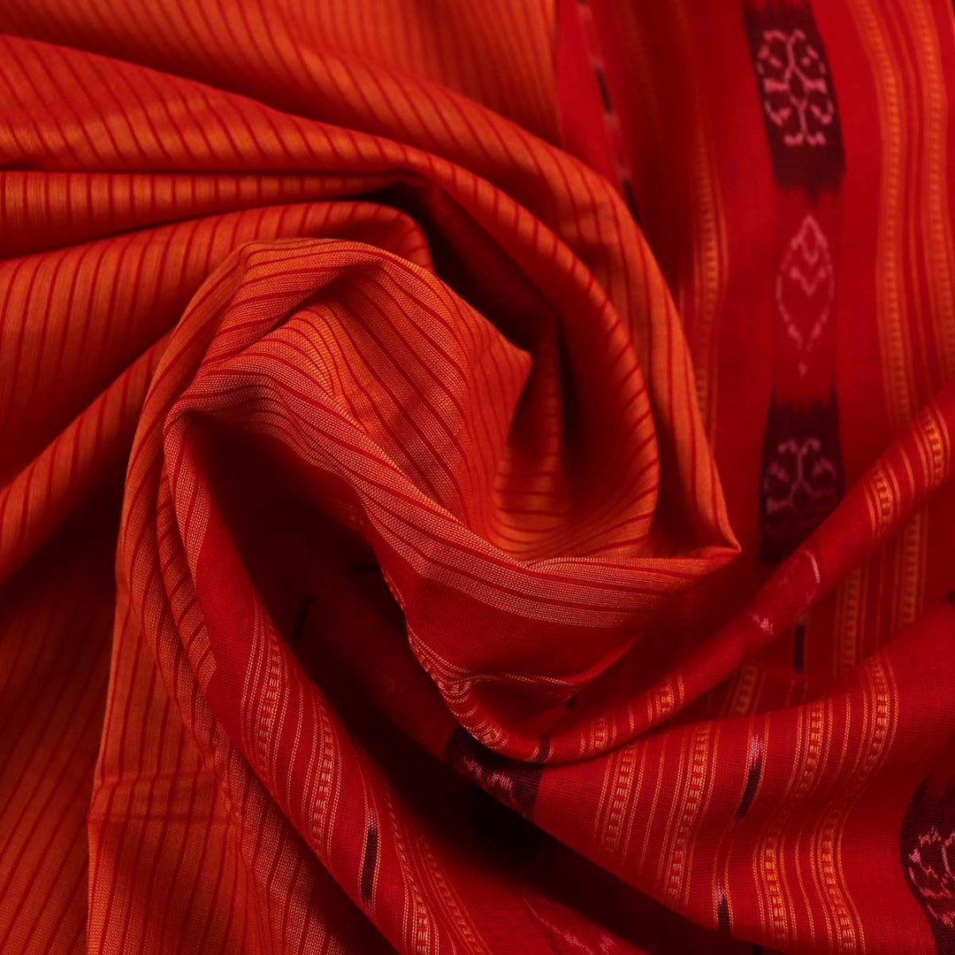 Handloom Sambalpuri Cotton Ikkat  Saree