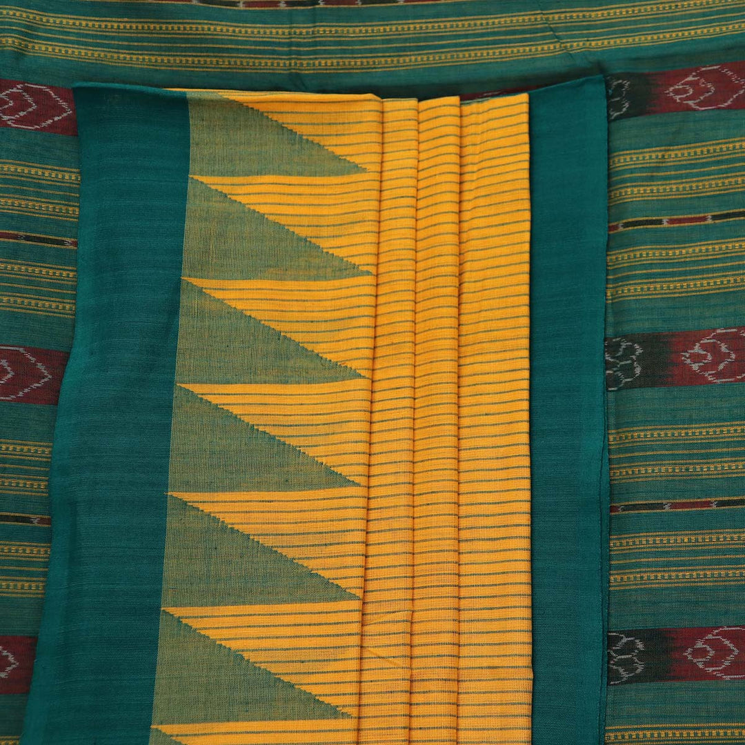 Handloom Sambalpuri Cotton Ikkat  Saree