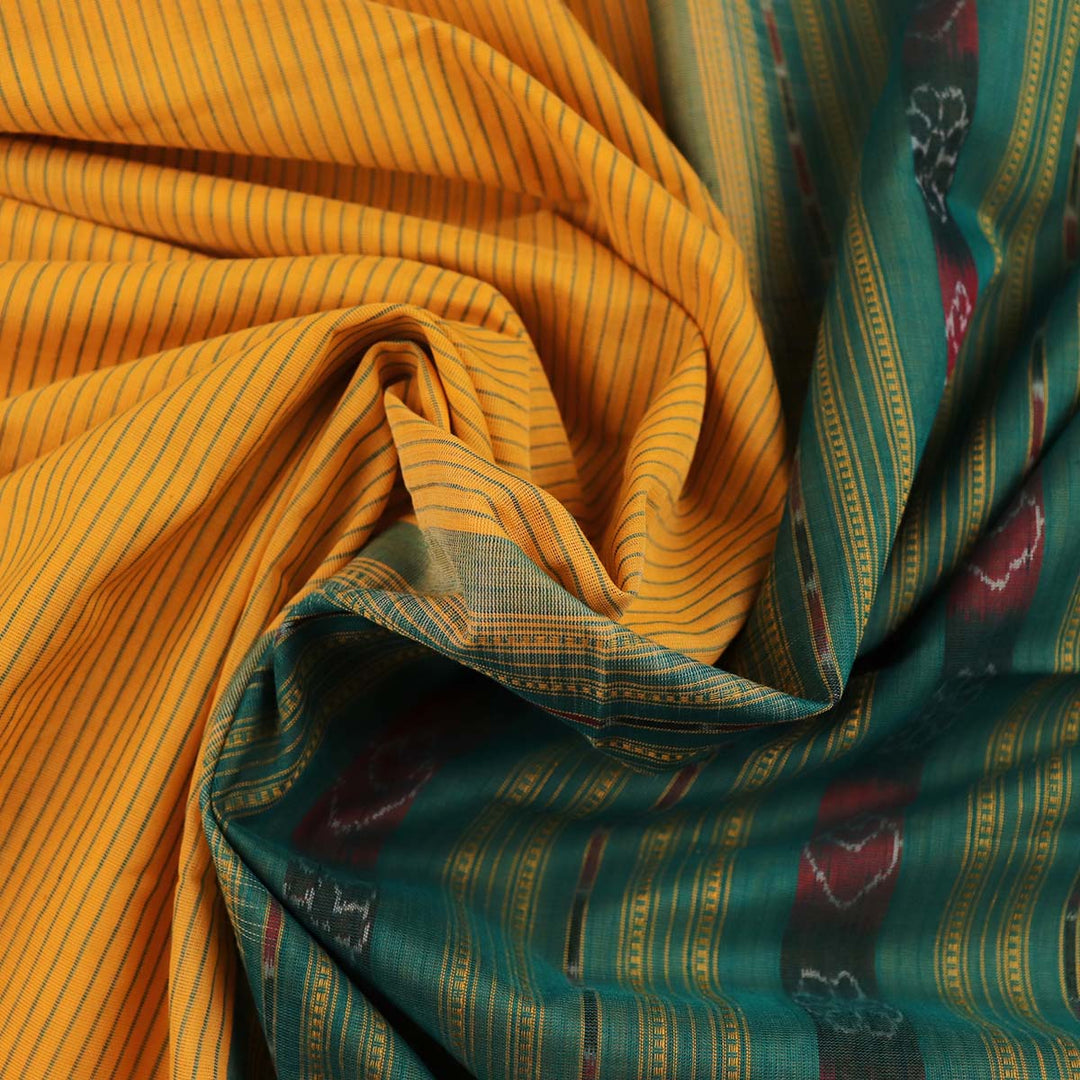 Handloom Sambalpuri Cotton Ikkat  Saree