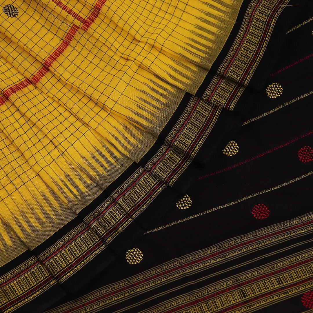 Handloom Sambalpuri Cotton Ikkat  Saree